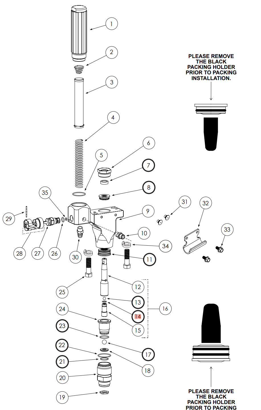 Tritech O-RING  - Ersatzteil