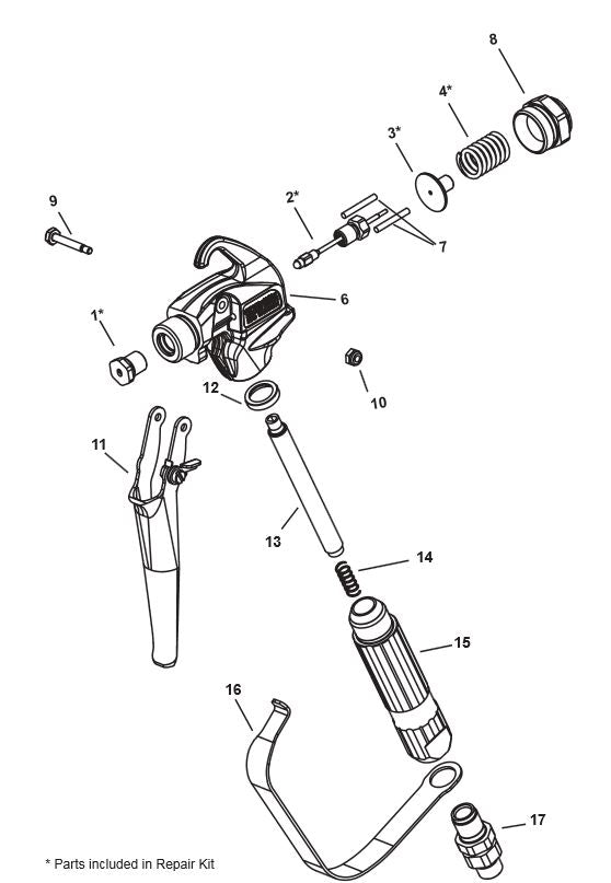 TriTech Reparatursatz T360 – Ersatzteil